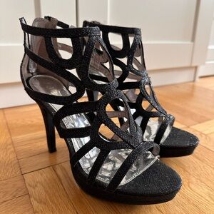 Report Rocko Shimmer Platform Heel